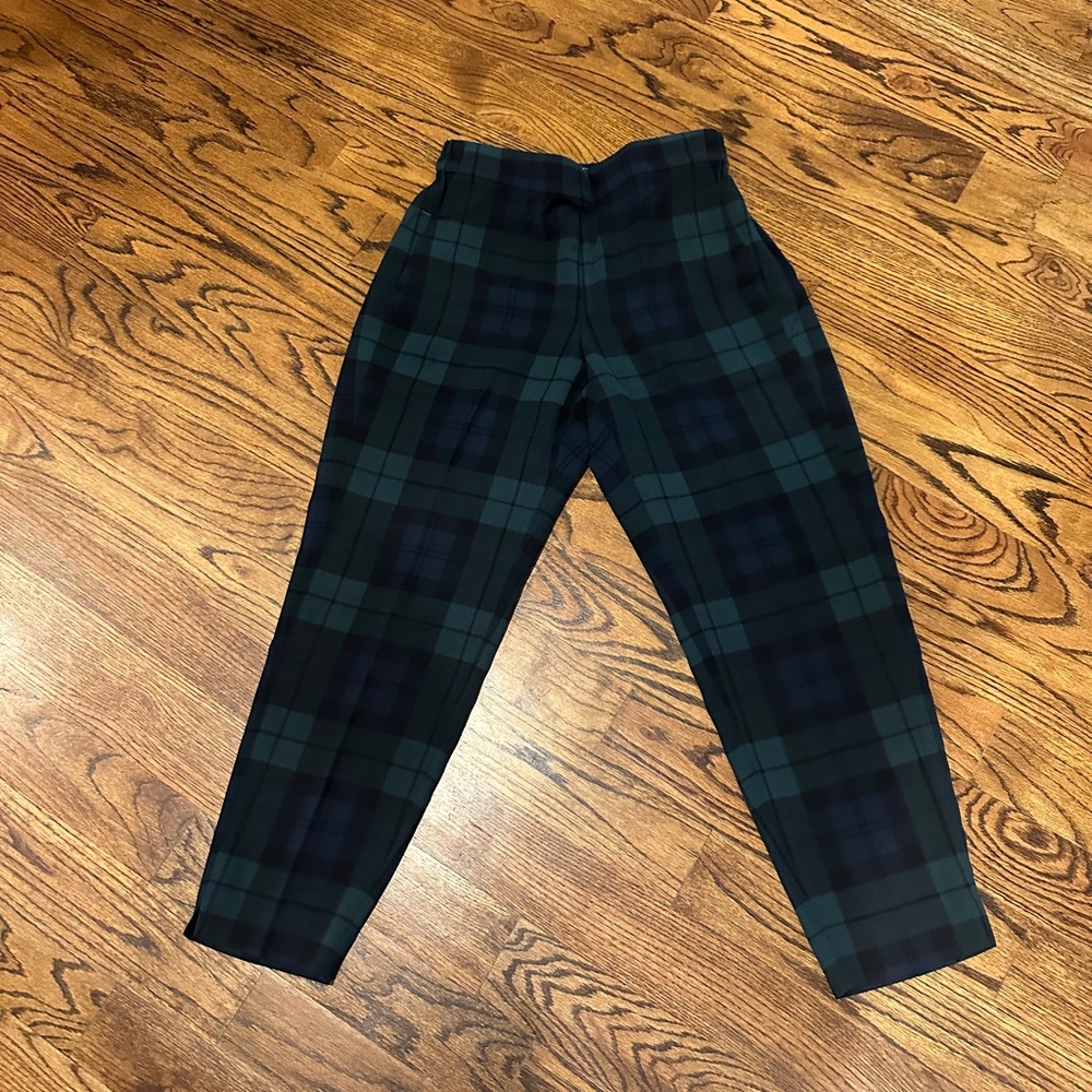 JCrew Jamie Pant.  Christmas plaid